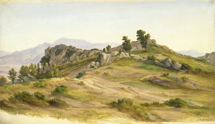 Die Serpentara bei Olevano, 1824